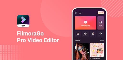 Aplikasi Edit Video : FilmoraGo