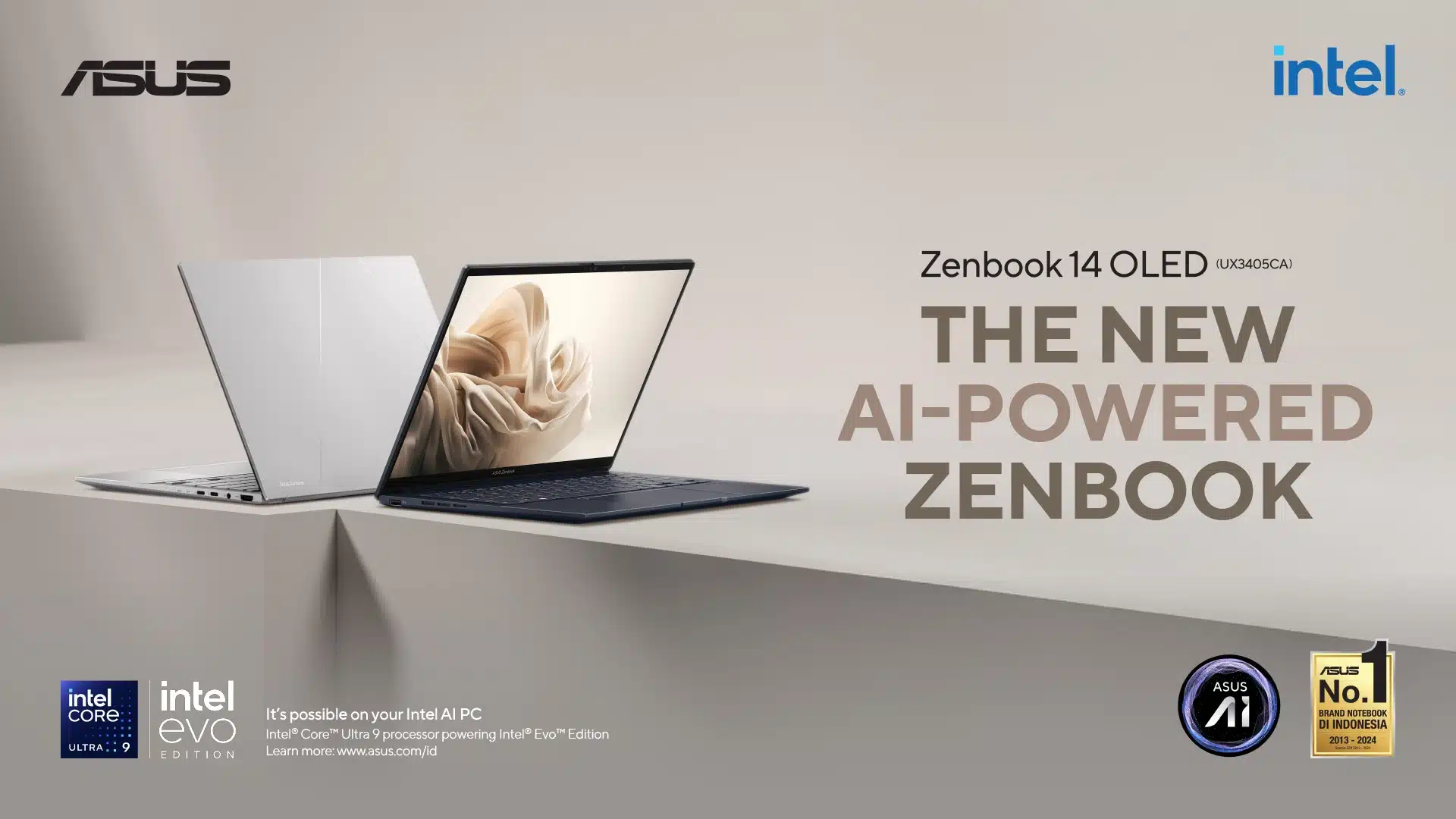 Laptop yang Bagus untuk Kerja - MediaIndonesia - Zenbook 14 UX3405CA